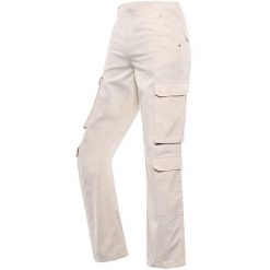 Eleganckie spodnie damskie Nax Serda 44 - Styl i Wygoda. Spodnie dresowe damskie ZENZIMAT, bez wzorów, z bawełny. Za 201.99 zł.