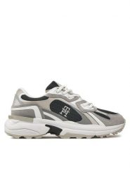Tommy Hilfiger Sneakersy Modern Rugged Runner FW0FW08385 Szary. Szare obuwie sportowe damskie Tommy Hilfiger, z materiału, bez zapięcia. Za 419.99 zł.