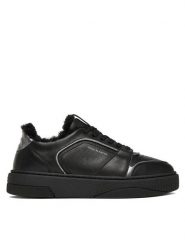 Voile Blanche Sneakersy 2019474-01 Czarny. Czarne obuwie sportowe damskie Voile Blanche, ze skóry, bez zapięcia. Za 1,069.00 zł.