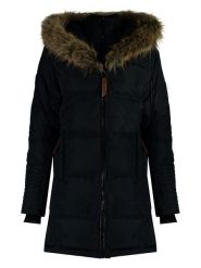 Canadian Peak Parka "Beauty" w kolorze czarnym rozmiar: XL. Czarne parki damskie Canadian Peak, xl, z tkaniny, bez kaptura. Za 267.29 zł.