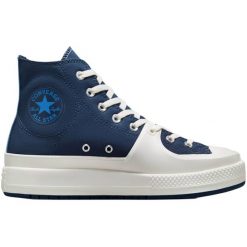 Trampki Converse Chuck Taylor All Star Construct Sport, Dla obu płci. Niebieskie trampki damskie Converse, bez wzorów, bez zapięcia. Za 490.00 zł.