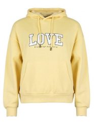 Roadsign Bluza w kolorze żółtym rozmiar: XXL. Żółte bluzy damskie Roadsign, xxl, bez wzorów, z kapturem. Za 74.63 zł.