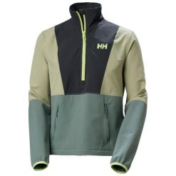 Damska kurtka wodoodporna Helly Hansen Cascade Shield. Zielone kurtki damskie Helly Hansen, bez wzorów, bez kaptura. Za 680.50 zł.