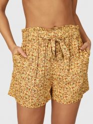 Brunotti Szorty "Tarifa" w kolorze żółtym ze wzorem rozmiar: L. Żółte szorty damskie Brunotti, bez wzorów, z wiskozy. Za 104.99 zł.