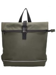 UNIQUE Rubbertouch Plecak w kolorze khaki - 27 x 31 x 9 cm rozmiar: onesize. Brązowe plecaki UNIQUE Rubbertouch, bez wzorów, z materiału. Za 79.03 zł.