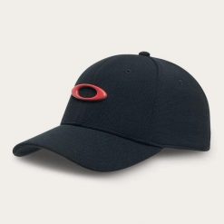 Czapka z daszkiem Oakley TINCAN FOS911545-04C. Czarne czapki z daszkiem damskie Oakley, na lato, bez wzorów, z elastanu. Za 105.34 zł.
