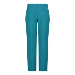 Spodnie narciarskie dla kobiet CMP Stretch. Zielone spodnie sportowe damskie CMP, na zimę, xs, bez wzorów, narciarskie. Za 509.99 zł.