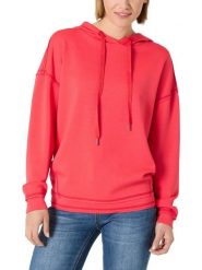 Timezone Bluza w kolorze czerwonym rozmiar: M. Czerwone bluzy damskie Timezone, m, bez wzorów, z kapturem. Za 100.99 zł.