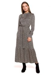 Stylove Sukienka ze wzorem rozmiar: XXL. Sukienki damskie Stylove, bez wzorów, bez ramiączek. Za 215.71 zł.