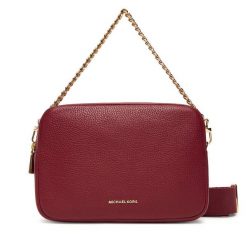 Torebka MICHAEL Michael Kors. Czerwone listonoszki damskie MICHAEL Michael Kors, bez wzorów, bez dodatków. Za 629.99 zł.