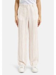 Smith & Soul Spodnie w kolorze beżowo-różowym rozmiar: XXL. Brązowe spodnie materiałowe damskie Smith & Soul, bez wzorów, z materiału. Za 173.99 zł.