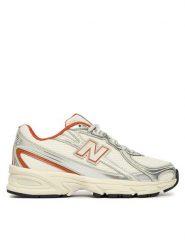 New Balance Sneakersy G7404O9 Szary. Szare buty sportowe dziewczęce New Balance, bez wzorów, ze skóry, bez zapięcia. Za 449.99 zł.