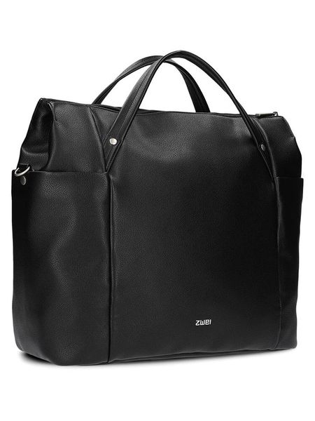 Zwei Aktówka w kolorze czarnym - 35 x 42 x 20 cm rozmiar: onesize. Czarne aktówki damskie Zwei, z materiału. Za 250.94 zł.