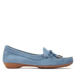 Mokasyny Filipe. Niebieskie mokasyny damskie Filipe, bez obcasa. Za 229.99 zł.