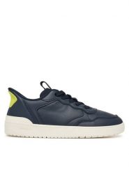 Geox Sneakersy J65NRA 05415 C0749 D 2 Granatowy. Niebieskie buty sportowe chłopięce Geox, ze skóry, bez zapięcia. Za 269.99 zł.