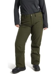 Burton Spodnie narciarskie "Society" w kolorze khaki rozmiar: XS. Brązowe spodnie dresowe damskie Burton, xs, bez wzorów, z materiału, narciarskie. Za 278.01 zł.
