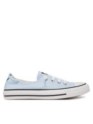 Converse Trampki Chuck Taylor All Star Shoreline Slip A12597C Błękitny. Niebieskie trampki damskie Converse, bez wzorów, z materiału, bez zapięcia. Za 159.99 zł.
