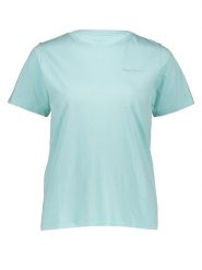 Pepe Jeans Koszulka w kolorze turkusowym rozmiar: XS. Niebieskie bluzki damskie Pepe Jeans, xs, bez wzorów, z bawełny, bez kołnierzyka, bez ramiączek. Za 70.24 zł.