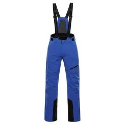 Spodnie narciarskie dla kobiet Alpine Pro Werada 2. Niebieskie spodnie sportowe damskie Alpine Pro, na zimę, bez wzorów, narciarskie. W wyprzedaży za 459.00 zł.