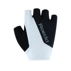 Rękawiczki rowerowe Roeckl Belluno. Białe rękawiczki damskie Roeckl, bez wzorów. Za 181.00 zł.