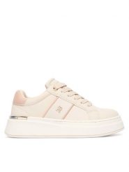 Tommy Hilfiger Sneakersy T3A9-35091-1355359 S Beżowy jasny. Brązowe buty sportowe dziewczęce Tommy Hilfiger, ze skóry, bez zapięcia. Za 399.99 zł.