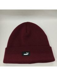 Puma Czapka beanie w kolorze czerwonym rozmiar: onesize. Czerwone czapki damskie Puma, bez wzorów. Za 60.88 zł.