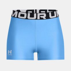 Krótkie legginsy treningowe damskie UNDER ARMOUR szybkoschnące kolarki. Niebieskie legginsy damskie Under Armour, m, bez wzorów. Za 91.99 zł.