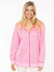 Zwillingsherz Bluza "Soft Leo" w kolorze różowym rozmiar: L/XL. Różowe bluzy damskie Zwillingsherz, l, bez wzorów, z kapturem. Za 165.31 zł.