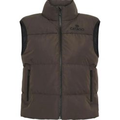 Kurtka jeździecka Catago Vally. Brązowe kurtki damskie CATAGO, m, bez wzorów, z materiału, bez kaptura. Za 393.00 zł.