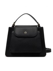 Aigner Torebka Delia S 133020 Czarny. Czarne torebki klasyczne damskie Aigner, ze skóry, bez dodatków. Za 1,969.00 zł.