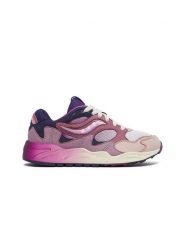 Saucony Skórzane sneakersy w kolorze fioletowo-jasnoróżowym rozmiar: 38. Różowe obuwie sportowe damskie Saucony, bez zapięcia. Za 356.61 zł.