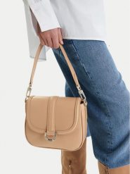 Badura Torebka CEO-ADI-LDA8572 Beżowy. Brązowe torebki klasyczne damskie Badura, z materiału, bez dodatków. Za 199.99 zł.