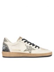 Golden Goose Sneakersy Ball Star GWF0011.7F007472.1227 Beżowy. Brązowe obuwie sportowe damskie GOLDEN GOOSE, ze skóry, bez zapięcia. Za 2,269.00 zł.
