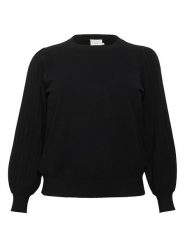 Kaffe Sweter w kolorze czarnym rozmiar: XL. Czarne swetry klasyczne damskie Kaffe, xl, bez kołnierzyka. Za 145.94 zł.