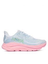Hoka Buty do biegania Clifton 10 1162031 Błękitny. Niebieskie obuwie sportowe damskie HOKA, z materiału, bez zapięcia, do biegania. Za 719.99 zł.