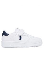 Polo Ralph Lauren Sneakersy RL05010101 Biały. Białe buty sportowe chłopięce Polo Ralph Lauren, ze skóry, bez zapięcia. Za 419.99 zł.