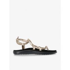 Sandały damskie Teva Voya Infinity. Czarne sandały damskie Teva, bez wzorów, bez obcasa, bez zapięcia. Za 175.99 zł.