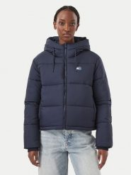 Tommy Jeans Kurtka zimowa DW0DW21625 Granatowy Regular Fit. Niebieskie kurtki damskie Tommy Jeans, na zimę, xxs, bez wzorów, z jeansu, bez kaptura. Za 949.99 zł.