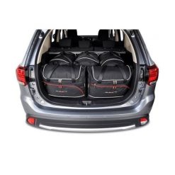 Torby Do Bagażnika Mitsubishi Outlander 2012-2020 5Szt Kjust. Czarne torby podróżne KJUST, bez wzorów. Za 1,520.00 zł.