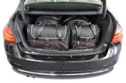 Torby Do Bagażnika Bmw 3 Limousine 2012-2018 4Szt Kjust. Czarne torby podróżne KJUST, bez wzorów, z kauczuku. Za 1,170.00 zł.