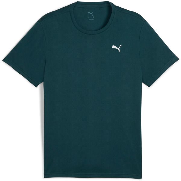 Koszulka Puma M Tad Essential Poly Texture Tee Bl. Zielone koszulki damskie Puma, m, bez wzorów, z poliesteru, bez kołnierzyka, bez ramiączek. Za 190.00 zł.