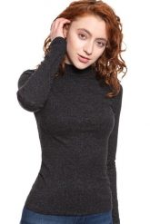 DAMSKI SWETER LEE FUNNEL NECK LS BLACK L42BWD01 112109312. Czarne swetry klasyczne damskie Lee, l, bez kołnierzyka. Za 139.99 zł.