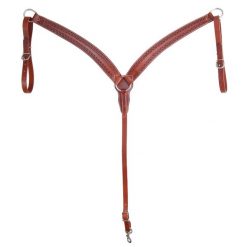 Naszyjnik myśliwski dla konia z narzędziem wąż Pool's Breast 5957. Brązowe naszyjniki damskie POOL'S. Za 503.10 zł.