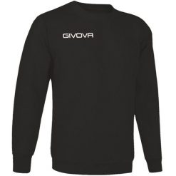 Bluza piłkarska dla dorosłych Givova Maglia One czarna. Czarne bluzy damskie Givova, s, bez wzorów, bez kaptura. Za 69.00 zł.