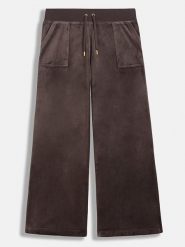 Juicy Couture Spodnie dresowe w kolorze brązowym rozmiar: M. Brązowe spodnie dresowe damskie Juicy Couture, m, bez wzorów, z dresówki. Za 217.99 zł.