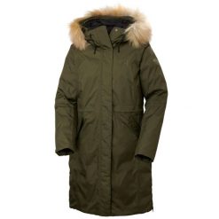 Parka dla kobiet Helly Hansen Vega. Zielone parki damskie Helly Hansen, na zimę, bez kaptura. Za 1,500.05 zł.