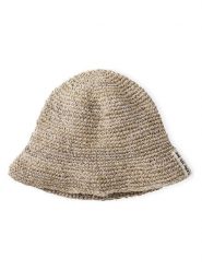 CARE BY ME Kapelusz w kolorze beżowo-białym rozmiar: onesize. Brązowe kapelusze damskie CARE BY ME, bez wzorów, ze splotem. Za 119.95 zł.