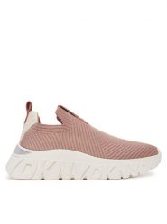 DKNY Sneakersy Lafox K1531140 Różowy. Czerwone obuwie sportowe damskie DKNY, z materiału, bez zapięcia. W wyprzedaży za 399.99 zł.