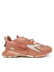 Lacoste Sneakersy L003 Neo Tech 7-49SFA0013 Różowy. Czerwone obuwie sportowe damskie Lacoste, z materiału, bez zapięcia. Za 399.99 zł.