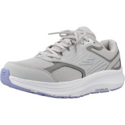 Buty SKECHERS RUN CONSISTENT 2.0 ADVA Szary. Szare obuwie trekkingowe damskie Skechers, ze skóry, bez zapięcia. Za 279.99 zł.